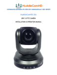 HuddleCamHD 20X User Manual