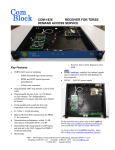 COM-1826 Receiver for TDRSS Demand Access Service