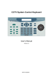 CCTV System Control Keyboard