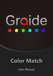 Graide Color Match User Manual