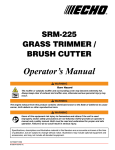 SRM-225 Operator`s Manual