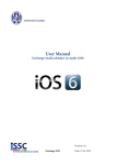 Manual exchange on IOS6