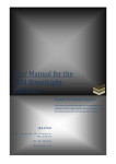 User Manual for the GSM StreetLight Software - raj