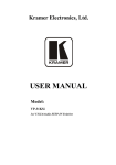 USER MANUAL