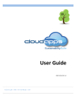 CloudApps Sustainability Suite User Manual