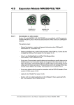 4.5 Expansion Module MAC00-FC2/FC4