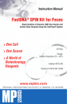 FastDNA® SPIN Kit for Feces