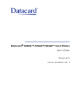 Datacard SD460 User Manual PDF
