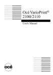 Océ VarioPrint® 2100/2110 - Océ | Printing for Professionals