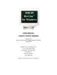 2008-09 RevLim for Windows - School Services of California