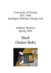 Sbob (Señor Bob) - Machine Intelligence Lab