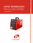 LTP5000 User Manual - Lotos Technology Plasma Cutters and