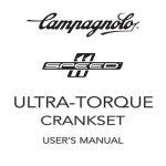 User manual Ultra - Torque crankset - electronic