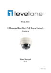 FCS-3081 2-Megapixel Day/Night PoE Dome Network