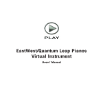 Quantum Leap Pianos Virtual Instrument Manual