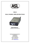 User Manual WS 19