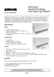 User Manual - Audon Electronics