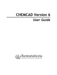 CHEMCAD 6 User Guide