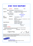 EMC TEST REPORT - ADI Global Distribution