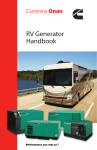 RV Generator Handbook - Cummins Power Generation