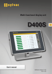 D400S Multi-functional display unit
