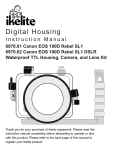 Ikelite Product Instruction Manual