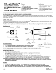 R/C LightMasterTM USER MANUAL