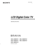 LCD Digital Color TV