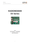 RADIOMODEM D3 Series