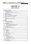 LAND/AIR 7.6 User manual