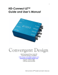 HD-Connect LE™ Guide and User`s Manual