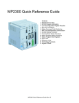 MP2300 Quick Reference Guide Rev1.5