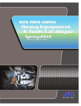 Heavy Equipment & Tools Catalogue