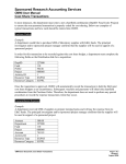 Cost Share Transactions