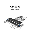 guide | kip 2300