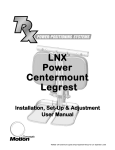 TRx LNX Power Center Mount Foot Platform