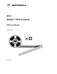 BXI-5 BiStatix RFID Interposer User`s Manual