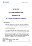 ST-58T8G Digital wireless bridge User manual