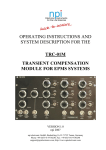 TRC-01M - NPI Electronic Instruments