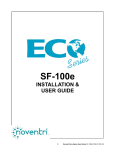 SF100E-0160-01 REV 05 SF-100e User Manual.pub