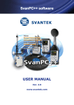 SvanPC++ User Manual