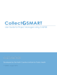 Collect SMART User Manual for Project Managers