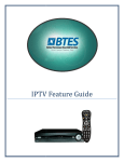 IPTV Feature Guide - Bristol Tennessee Essential Services
