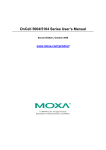 OnCell 5000 Series User`s Manual