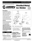 Shielded Metal A rc We l d e r