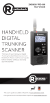 HANDHELD DIGITAL TRUNKING SCANNER