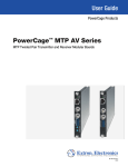 PowerCage MTP AV Series User Manual, rev A