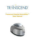 Transcend Heated Humidifier™ User Manual