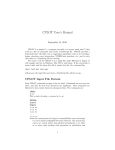 CPLOT User`s Manual