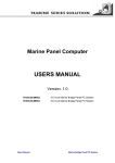 USERS MANUAL